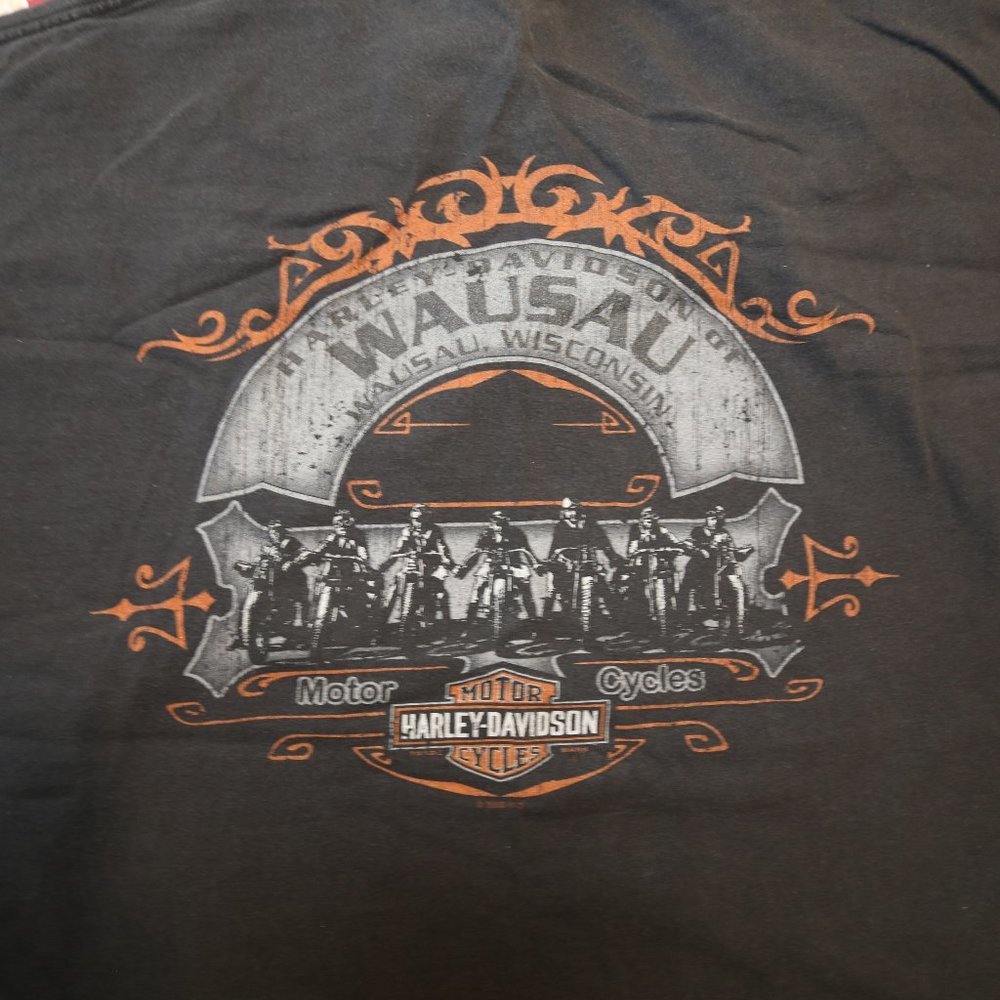2007 harley davidson work sucks lets ride xxl tshirt wausau wisconsin